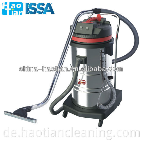 HT80-2 Haotian Wet Trockenstaubsauger 80 l/ für Fabrikbeton Industriestaubsauger aufrecht